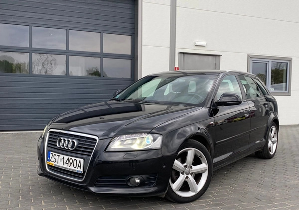 Audi A3 cena 31900 przebieg: 235000, rok produkcji 2009 z Lesko małe 254